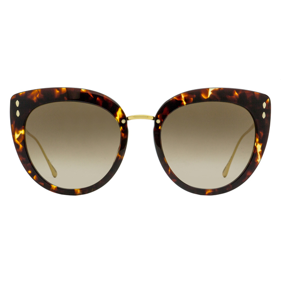 Isabel Marant Cat Eye Sunglasses IM0084GS 2IKHA Havana/Gold 55mm